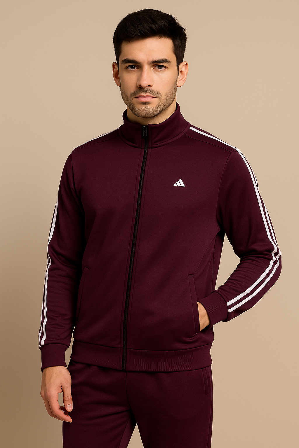 So Smart Look TrackSuit Full Classical And Smoothly